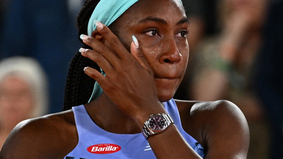 Roland Garros: Gauff Fights It Out With The Umpire As She Could not Control Her Tears Due To