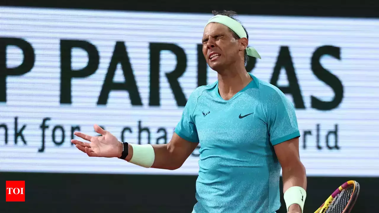Rafael Nadal did something very rare after getting angry during practice match