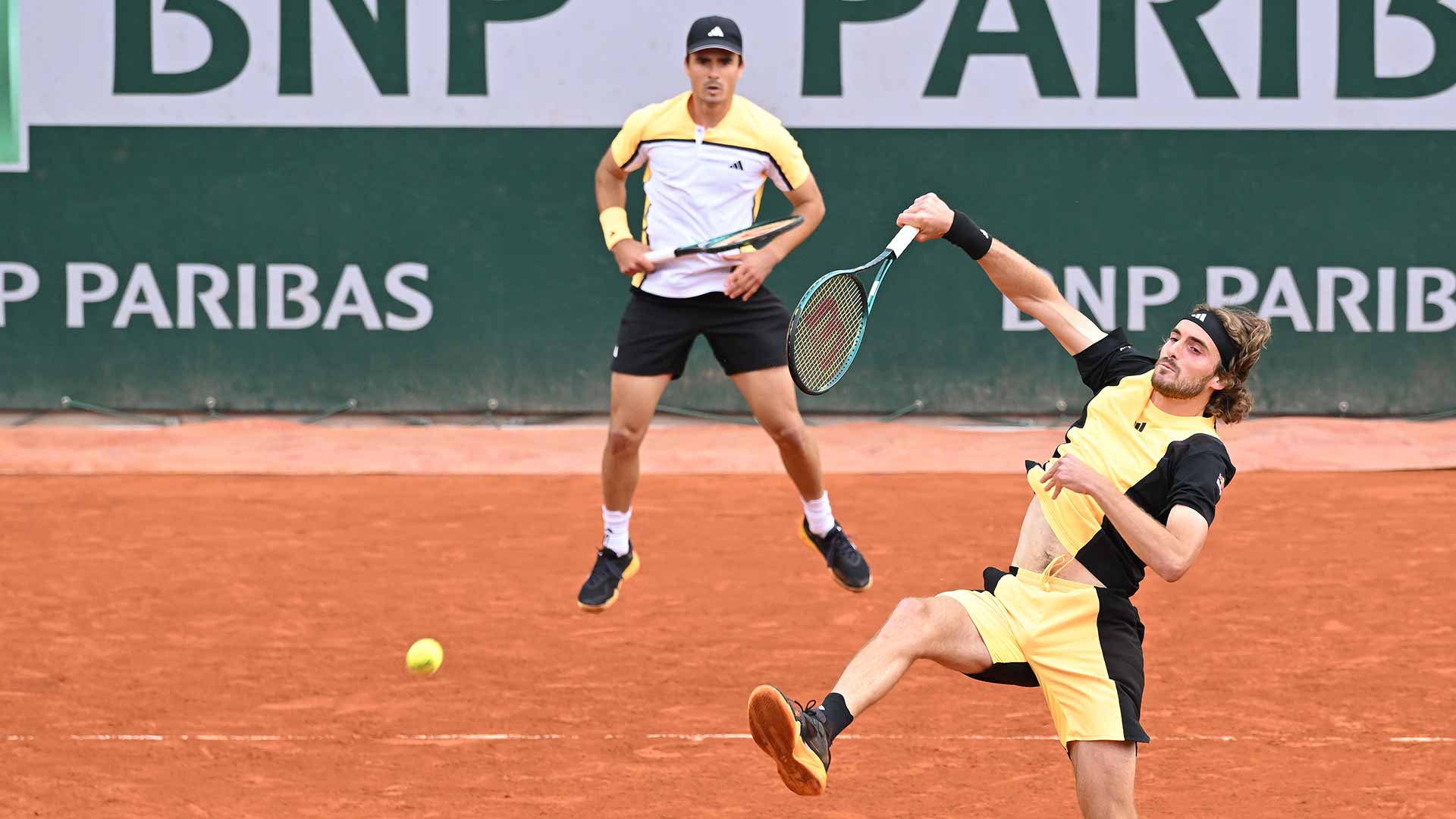 Stefanos Tsitsipas and his brother Has Slapped With £18K Fines After French Open Matches 