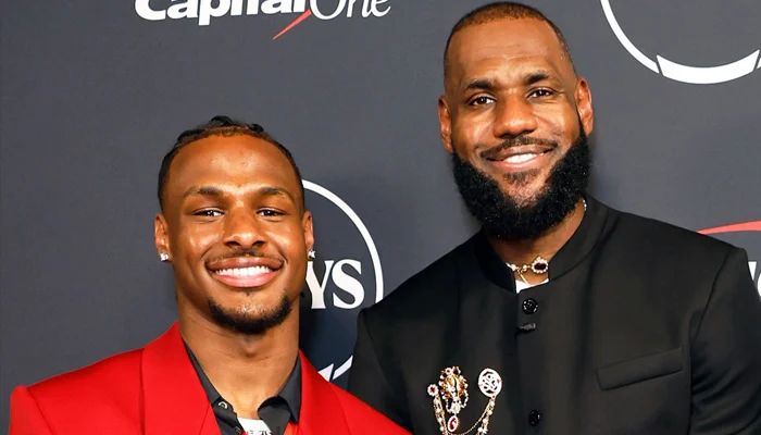 LeBron James admits son’s NBA pick is ‘greatest thing that’s ever happened’