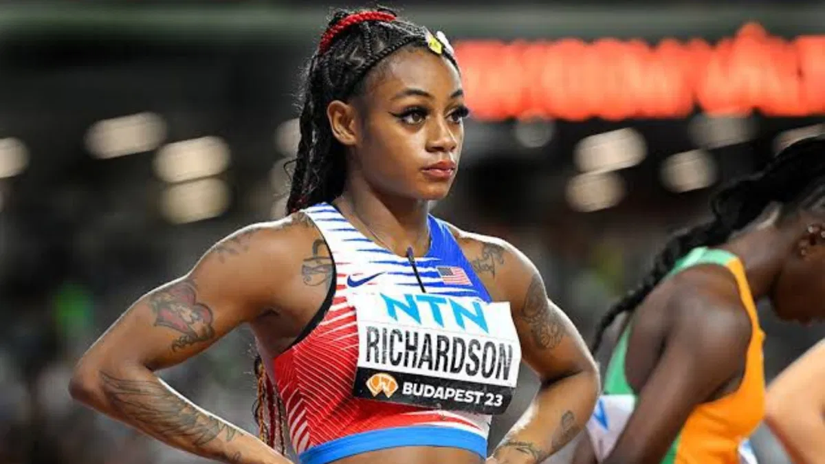 Sha’Carri Richardson was disqualified in the women’s 200m at the 2024 Olympics due to