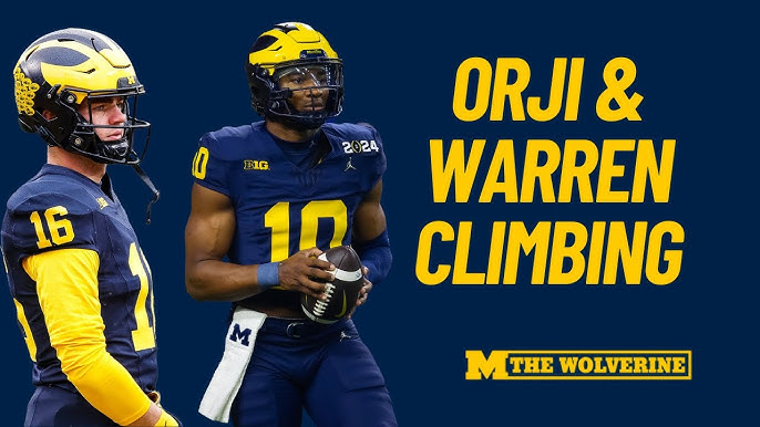 Analysis: Alex Orji is dangerous weapon for UM, Davis Warren Is Charging, Should Michigan continue using a two-quarterback system?