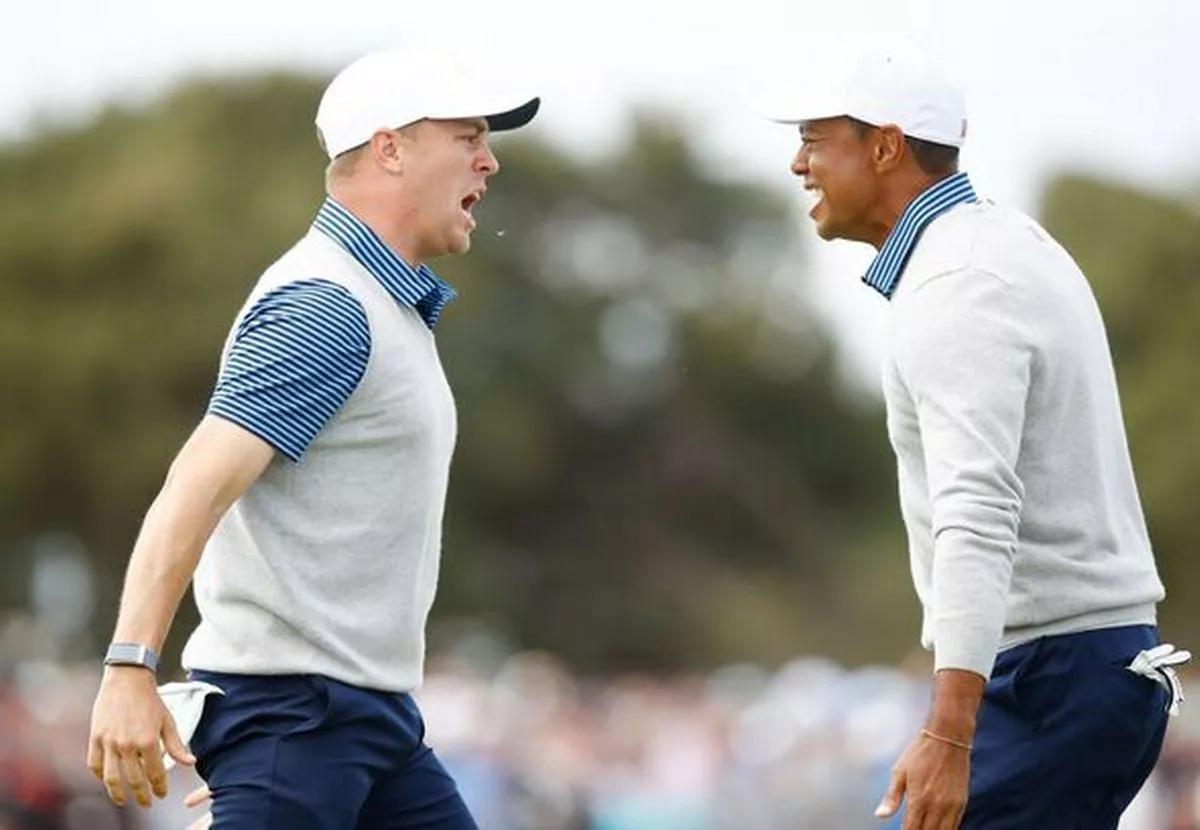 Tiger Woods sent foul-mouthed message to Justin Thomas at the Presidents Cup